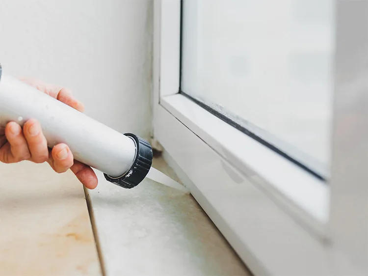 Window sealant make of water based acrylic resin emulsion