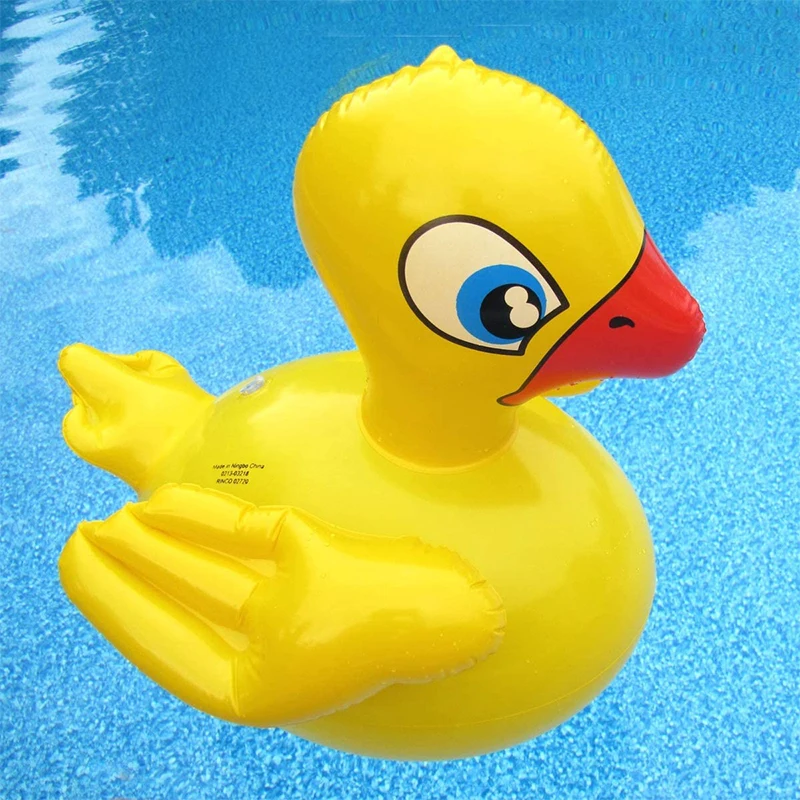 inflatable duck cartoon PVC yellow rubber duck for sale