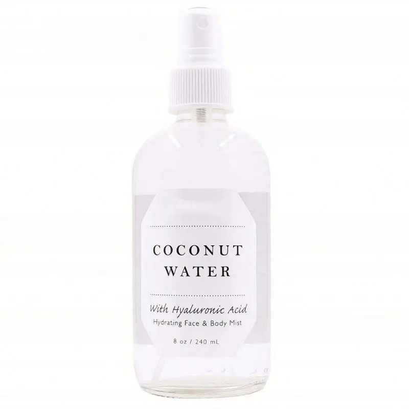 Private Label Organic Natural Spray Facial Toner Coconut Water