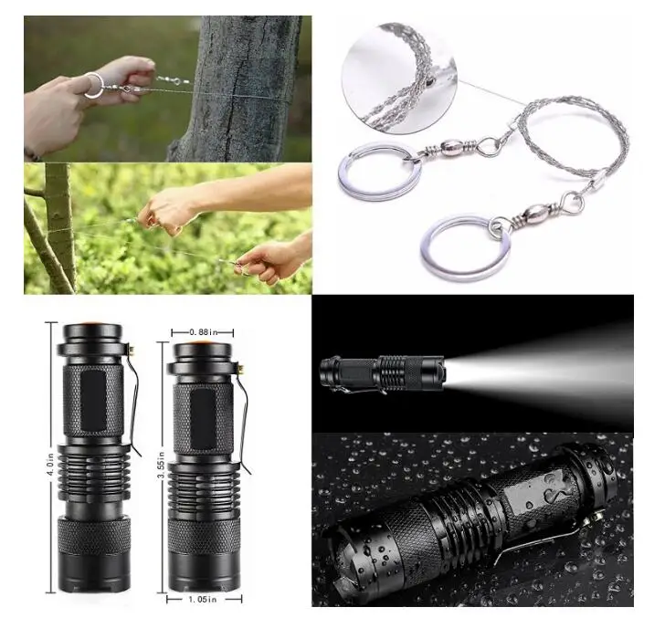 30L Outdoor Bugout Backpack Disaster Rescue kit First Aid Kit Camping Survival Emergency Kit for Hiking Hunting
