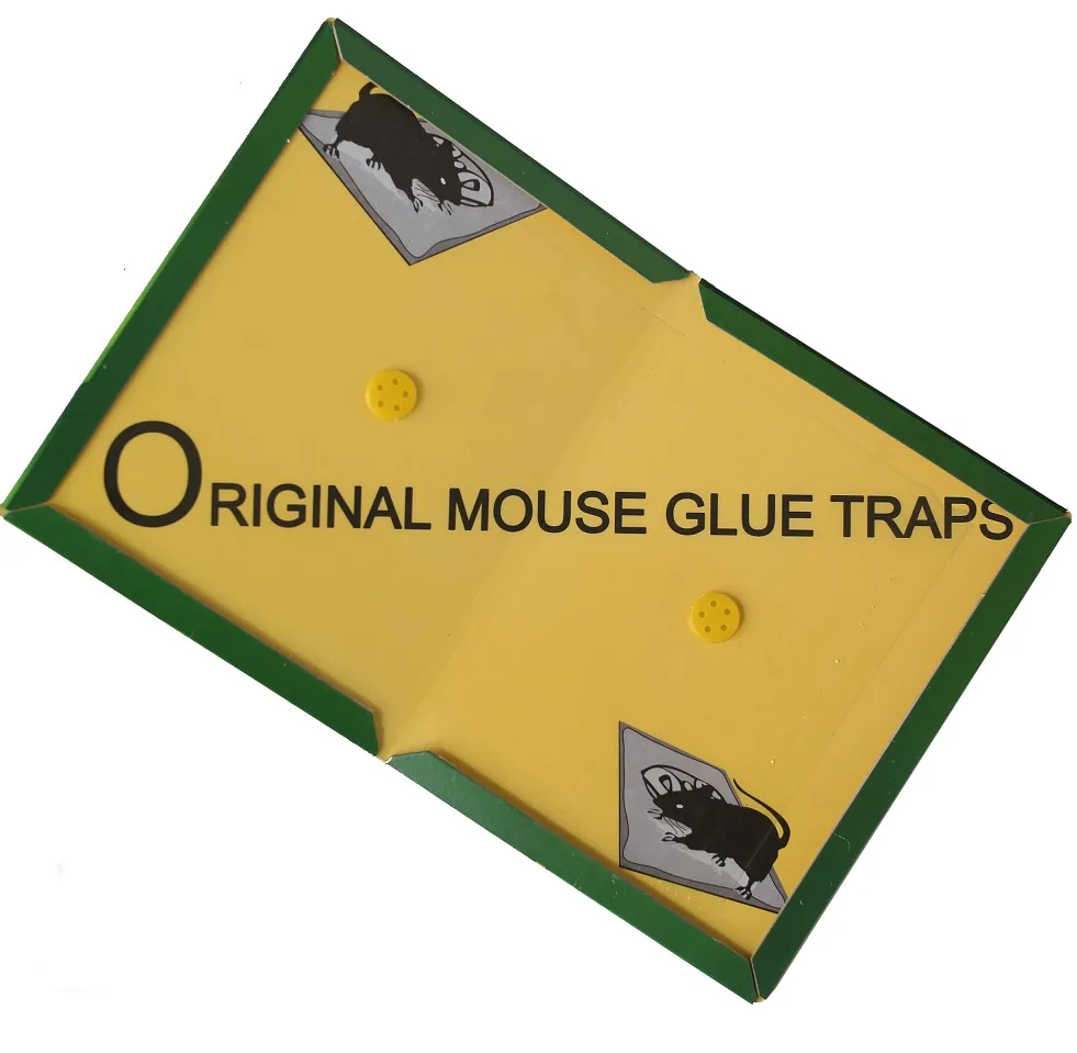 Wholesale mouse glue trap board sticky paper of the rat insect trap adhesives board