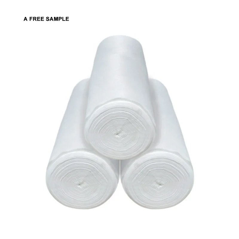 PRC for cleaning and hygiene field mesh pearl pattern plain weave EF pattern viscose polyester plus viscose spunlace fabric