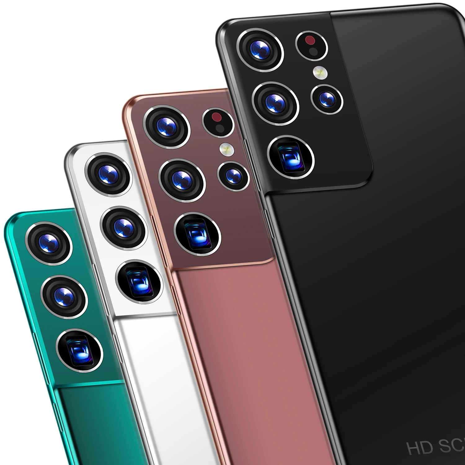  Оптовая продажа 2021 S21U Android 7 3 дюймов HD экран 6800 мА/ч 4G Octa Core 8 + 256
