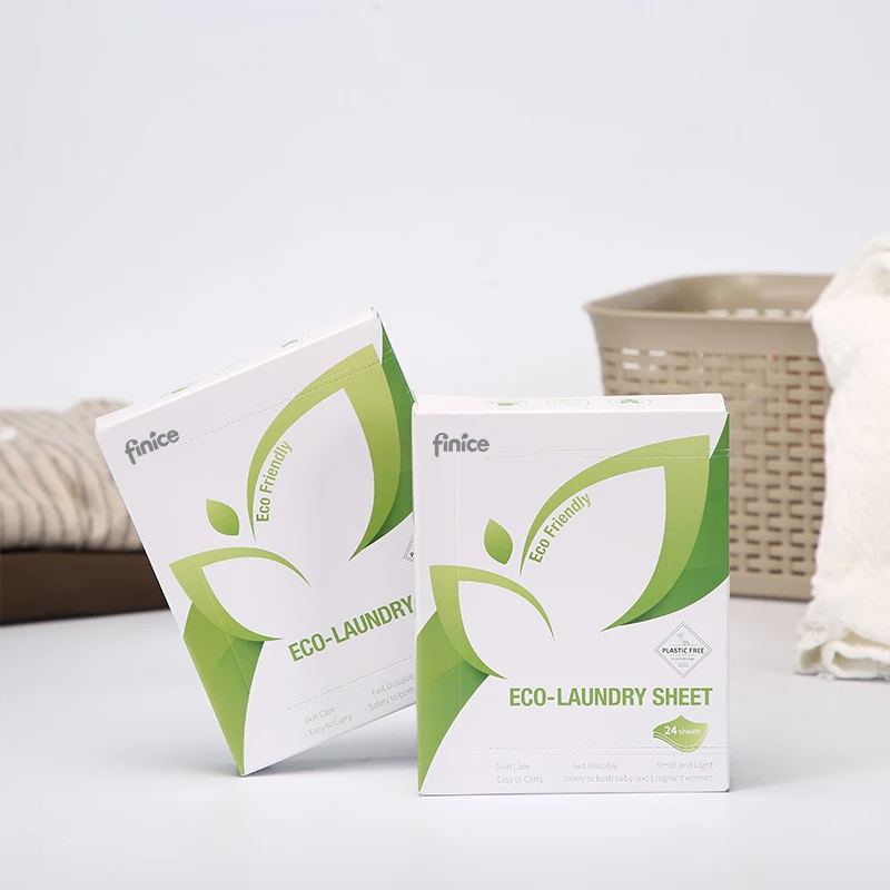 Factory Price private label Washing Clothes Sheet Eco Friendly Biodegradable Laundry Detergent Sheet