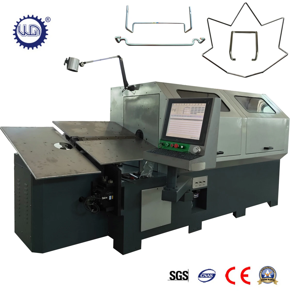 
8 Axes 3D CNC Stainless Steel Metal Wire Bending Machine Made in Dongguan China 