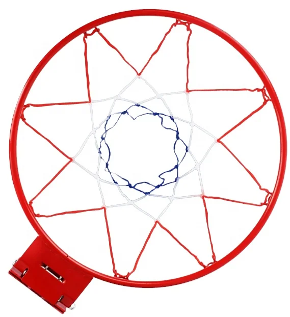 Metal Steel Outdoor Basketball Ring Rim Wall Mount Basketball Hoop Durable Basketball Frame