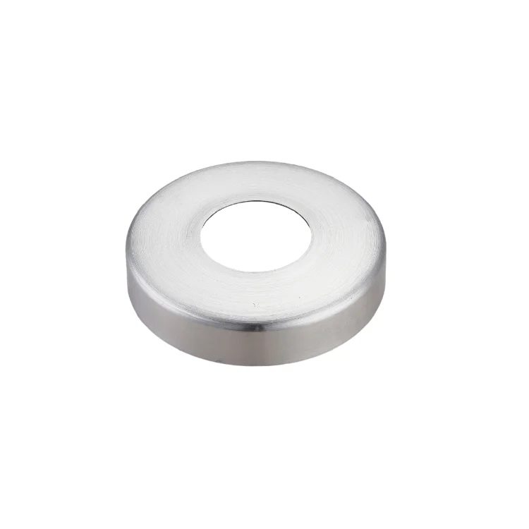 Balcony Accessories Pipe Plate Cover Fit Stainless Steel Hand Rail Post Plate For Stair