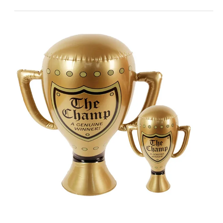 Customized Cheap Large Oscar Pvc Inflatable Toy Trophy