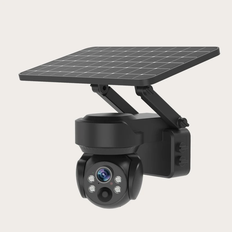 Solar Power Camera Wireless Wifi Cctv Solar Surveillance Camera 360 degree waterproof roof mount camera Two Way Audio Farm