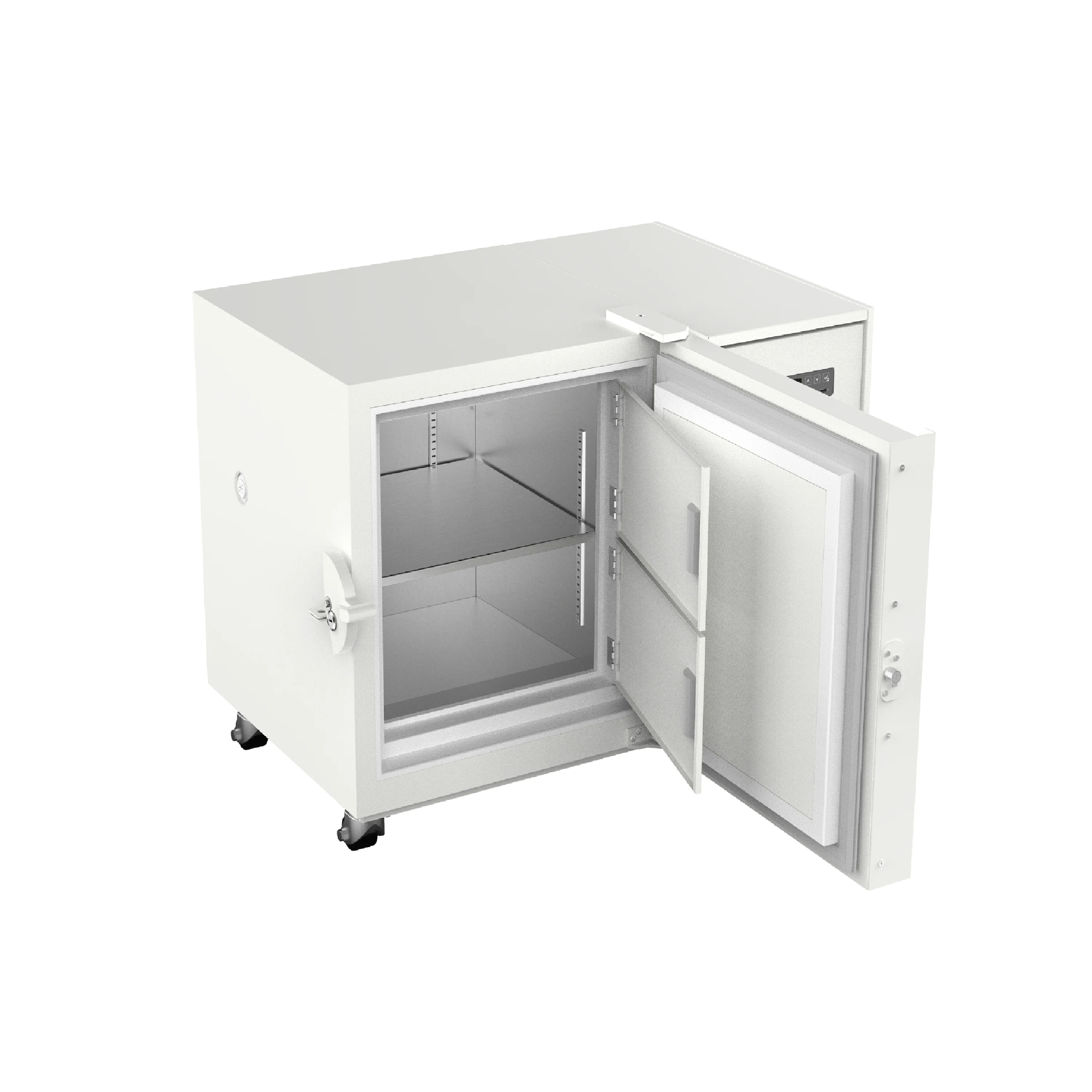 Underdesk Pharmaceutical Refrigerator for Bio-based Research within Hospitals and Disease control
