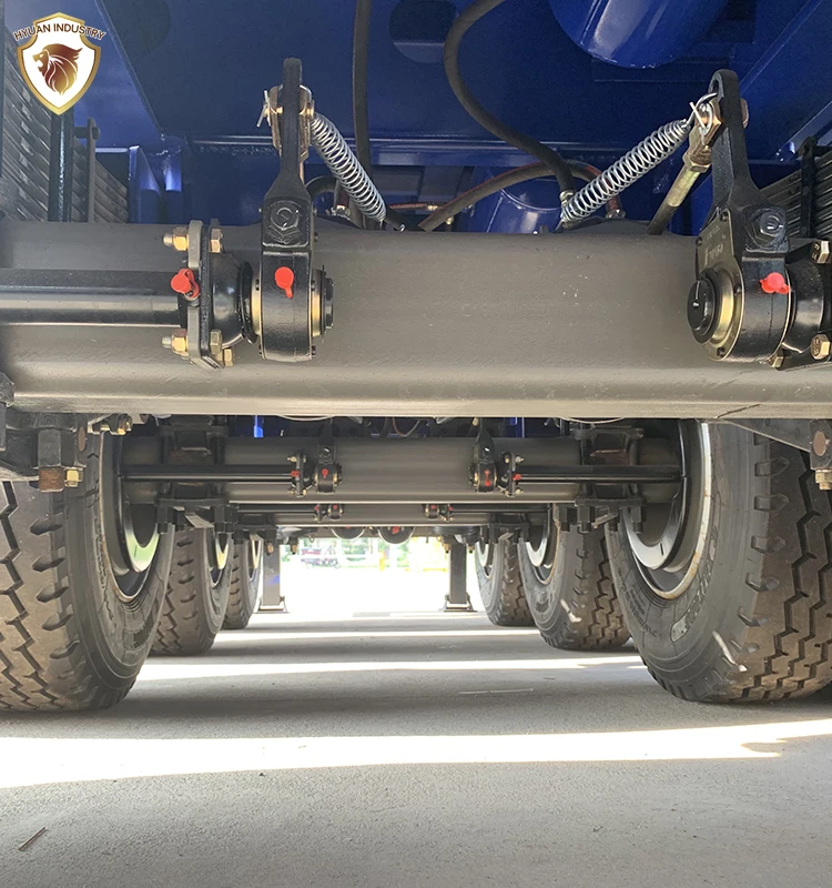 HYUAN 3 Axle 4 axle 40 60Tons Dump Tipper Trailer Rear Dumper Semi Trailer for sale
