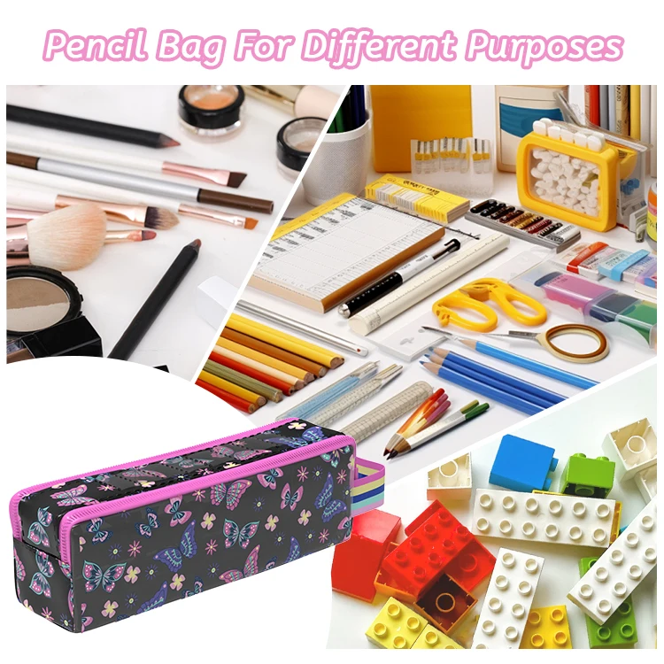 Customized Large-Capacity Funny School Cute Pencil Case For Girls