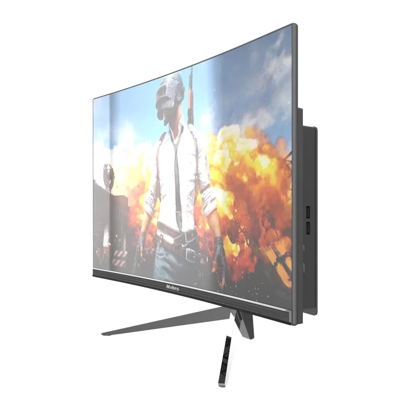 Hot sale OEM curved Full HD Independent Graphic cards backlight 24/27 Inch i3/i5/i7 gaming AIO PC
