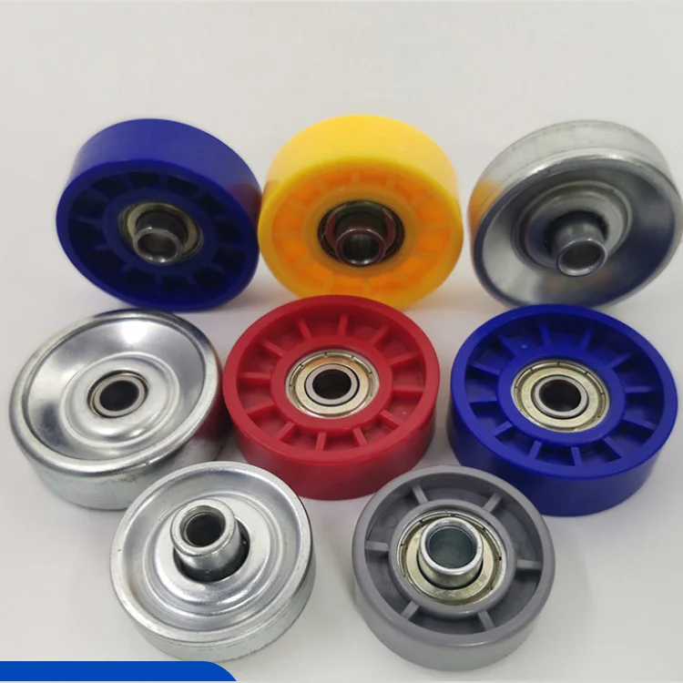 factory supply 608zz bearing Metal conveyer belt roller size 48*8*16 for turning conveyor wheel