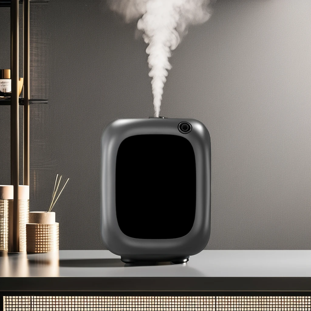 Smart Design Essential Oil Diffuser Wall Mounted Fresh Air Supply Automatic Dispenser Aroma Diffuser