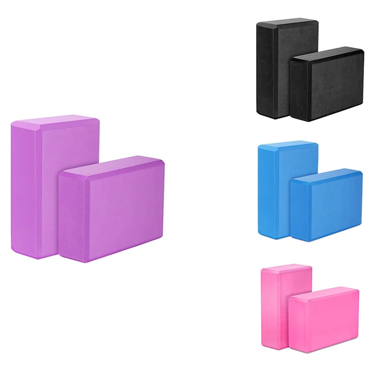 Factory Direct Supply Eco Friendly Lightweight High Density EVA Foam Yoga Block