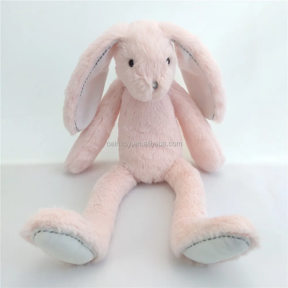 2021 Creative New Design Custom Plush Toy Rabbit Most Popular Wholesale Toy Long Ear Stuffed Rabbit Animal Small Size Soft Bunny