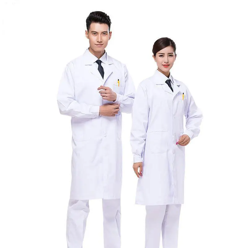 Оптовые Заказные хорошее качество Больничная форма лабораторное пальто женщин S размер больница доктор медицинская форма