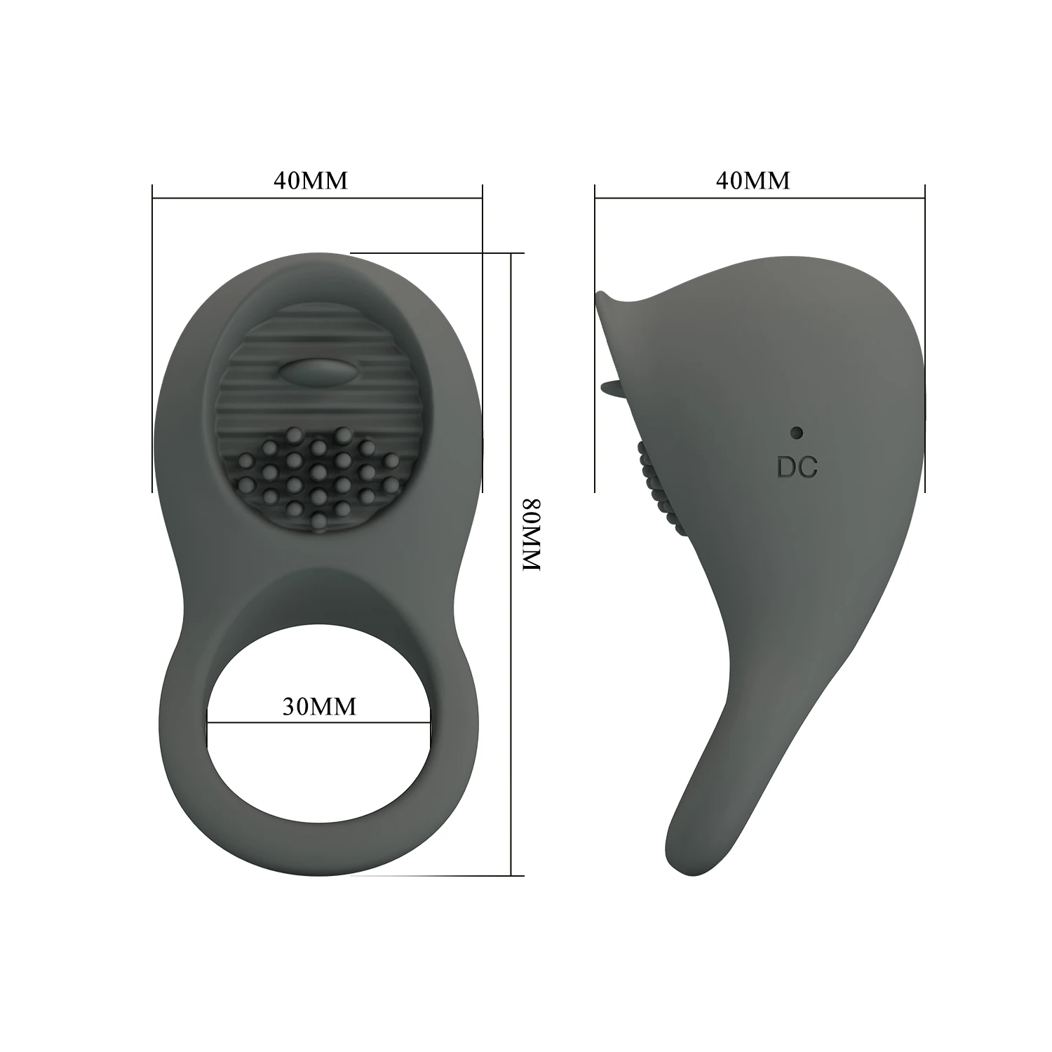 Penis Vibrating Ring Delay Ejaculation Bullet Vibrator Clitoris Massager Adult Sex Toys for Men Male Cock Silicone Rings