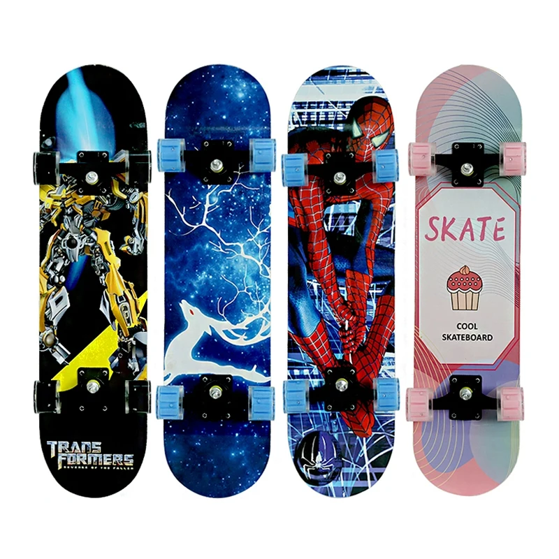Aisamstar Oem Wholesale Custom Kids Skate Board 31inch 7 Layer Maple Wood Outdoors Skateboard