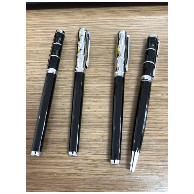 baoer 1916  High Quality Luxury Metal Pen Gift Set with Box for VIP Client roller pen and ballpoint pen
