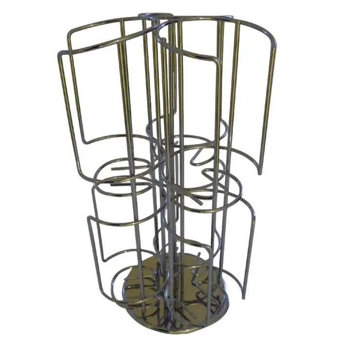 Rotating T-Disc Tassimo Coffee Capsule Holder, Holds 48 Tassimo coffee capsule