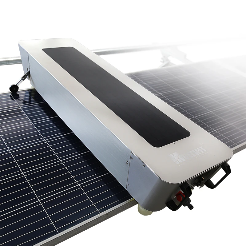 Double Head Power Photovoltaic Cleaning Brush Equipment Solar Panel Cleaning Robot  980 Vacuum Cleaning Robot