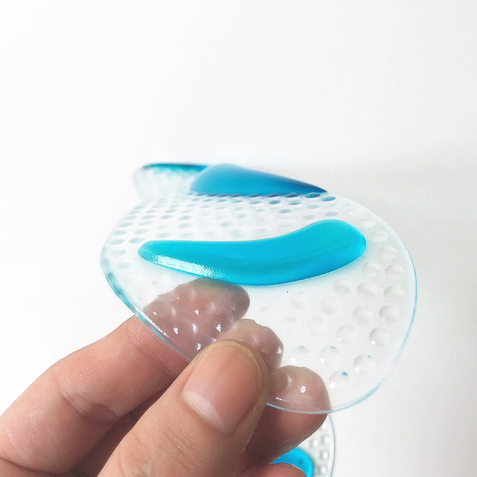 Factory cheap selling women shoes removable pu gel insole high heel gel pads