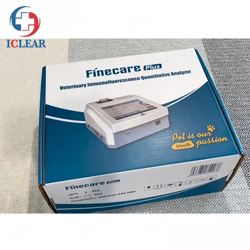 Wondfo Finecare Plus Vet YG-101 Vet Fluorescence Immunoassay Analyzer