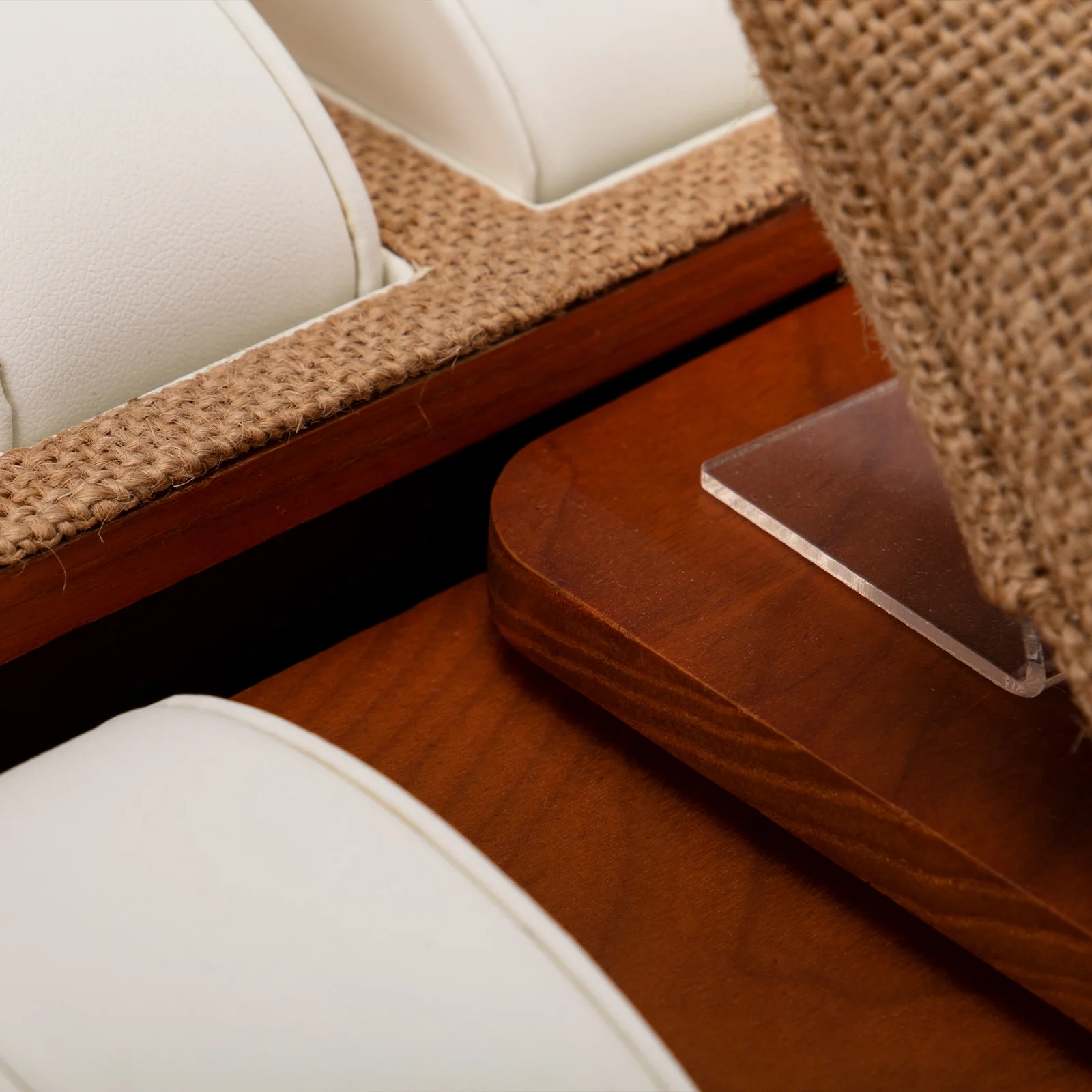 Buying Festival Hot Sale Jewelry Display Stand High-end Fashion Decoration Wooden Watch Design Props Gray Watch Display Props