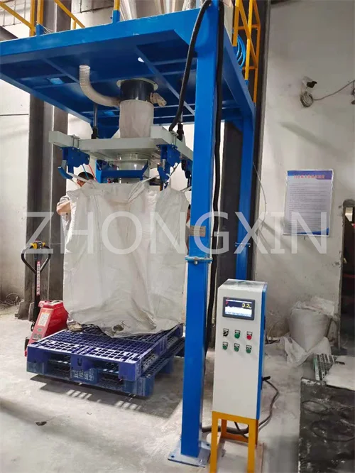 500 Kg 1000 Kg 1500 Kg 1 Ton 2 Ton Cement Jumbo Bag Big Sack Filling Machine Bulk Bag Packing Machine