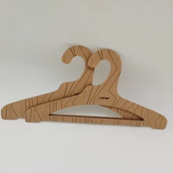 High quality eco-friendly paper hangers customized recycle paper hangers for dry cleaners