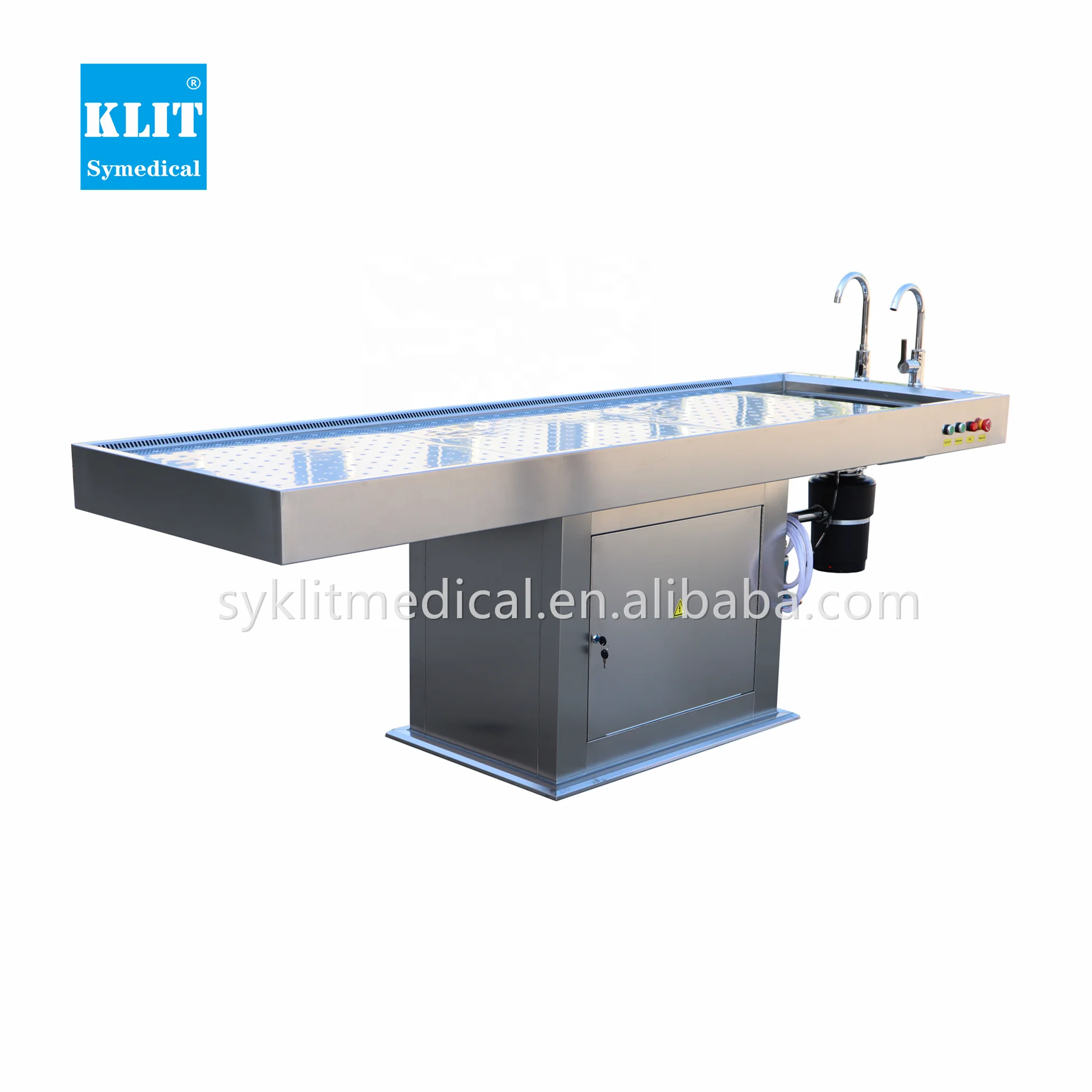 Morgue autopsy cleaning table  hospital autopsy table