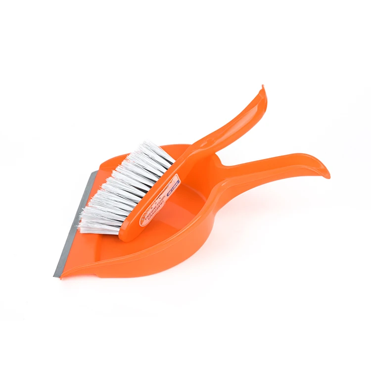 High quality mini plastic dustpan with brush
