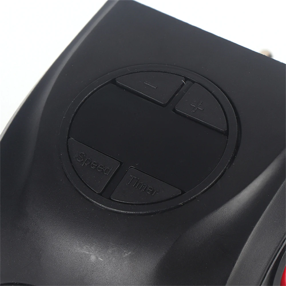 Modern Simplicity Black Plastic Portable Heater Fan Auto Heater Fan