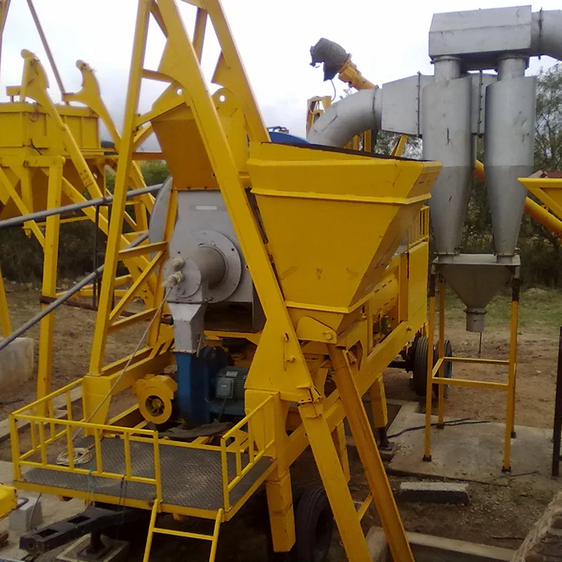 40TPH mobile trailer type drum mix asphalt plant drum mix plant asphalt mixing plant price