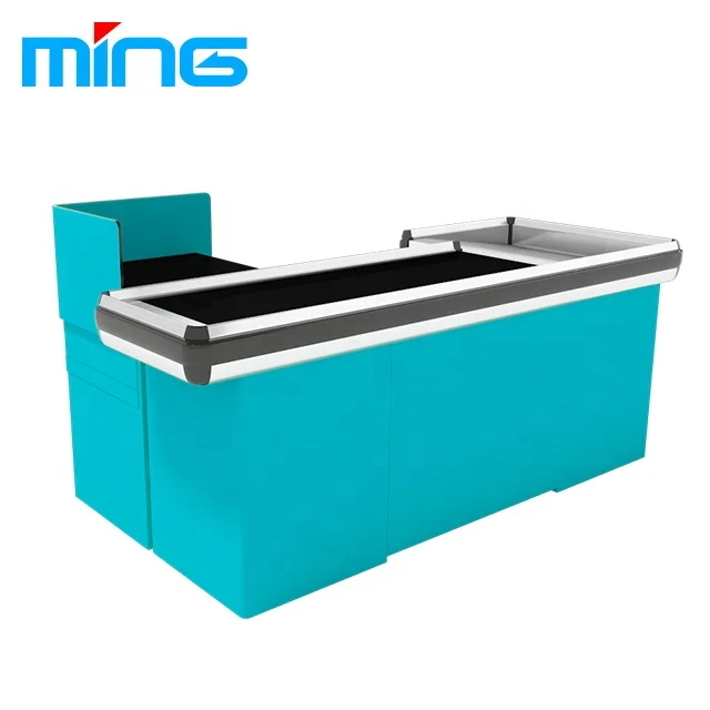 Supermarket Cashier Desk Equipment Checkout Counter