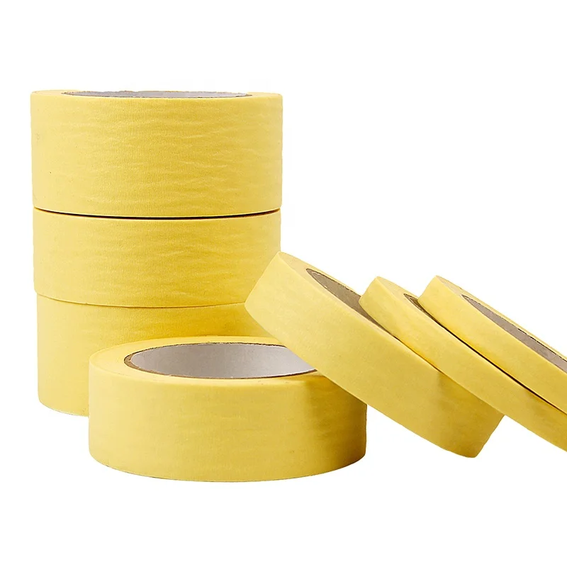 Modern design cheap prices protecting car painter automotive crepe paper masking tape