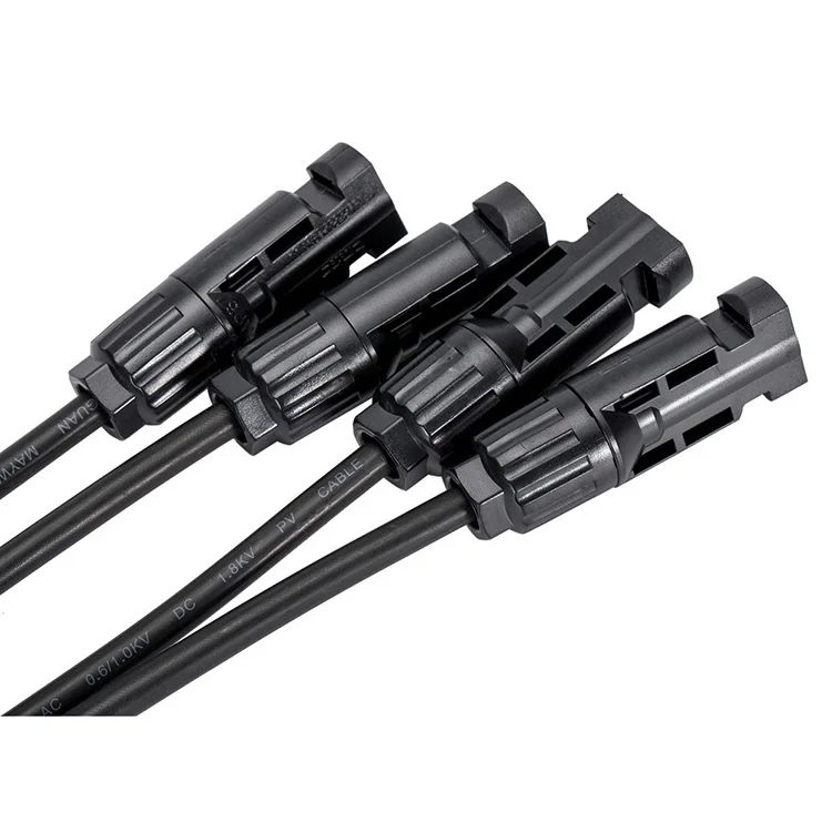 Solar Connector, 1 to 4 Solar Panel Connector, IP67 IP68 Solar Y Branch Connectors for Solar Panels,Solar Cells