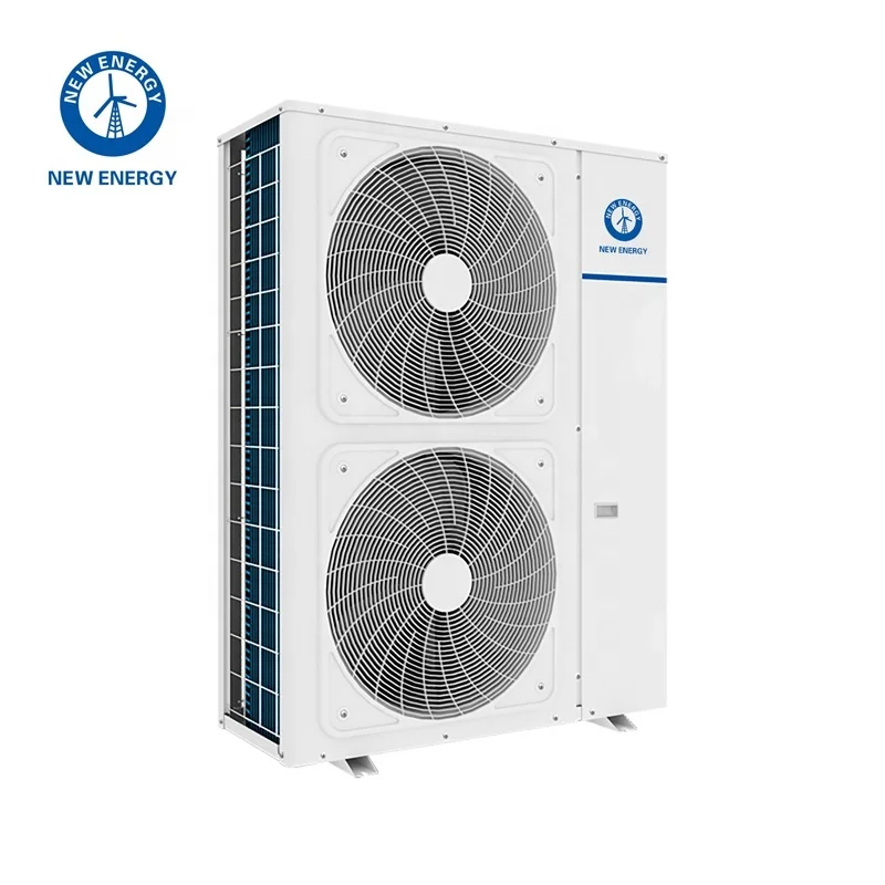 NEW ENERGY factory price 9kw 12kW 20kW R32 DC inverter air to water heat pump cooling and heating system