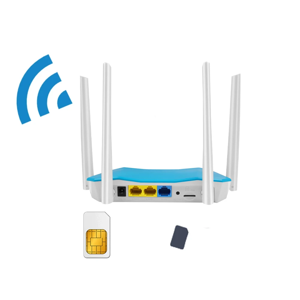 4G LTE Router with SIM Card Slot with External 4 antenna OPENWRT 300Mbps Wireless N 4G LTE Router  4g wifi router sim card