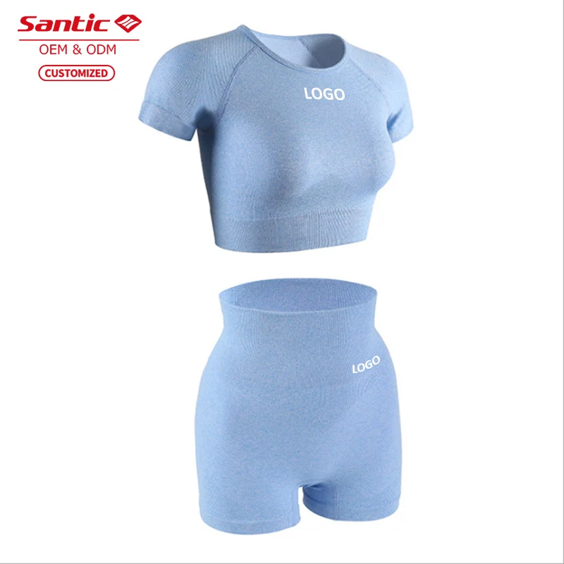 Customizable Fashion New Design Fitness Workout Top-quality Pinhole Breathable Trousers Sports Wear Set For Women