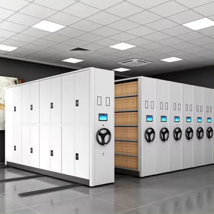 Customized Steel Library Compactor with Railway Mobile Medical Records Filing Systems Cabinet