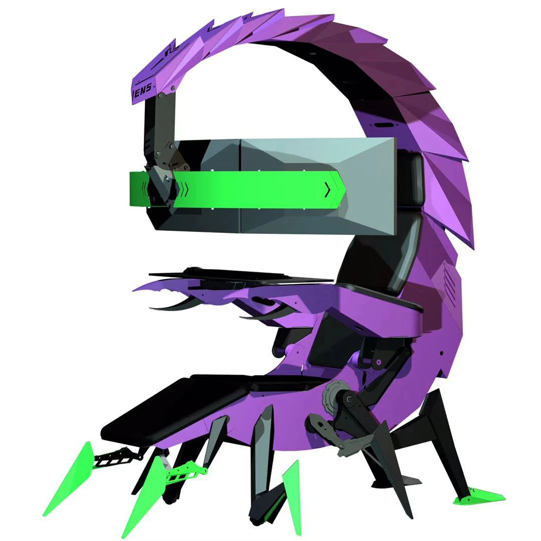 Scorpion Zero Gravity Ergonomic Message Reclining Gaming Chair Cockpit Work Station