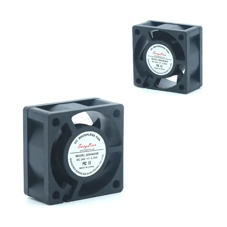 High quality New Product 40*40*20mm Ball bearing Thermal Plastic DC axial cooling fan