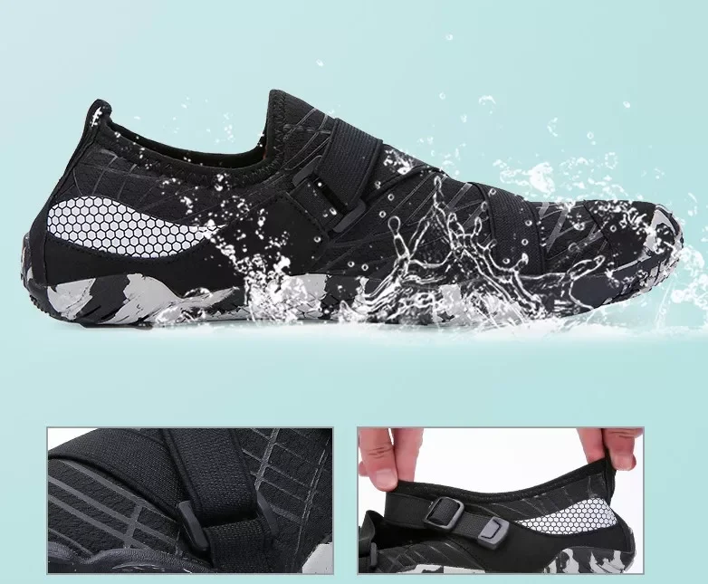 Free sample outdoor leisure sports water shoes non-slip wading shoes