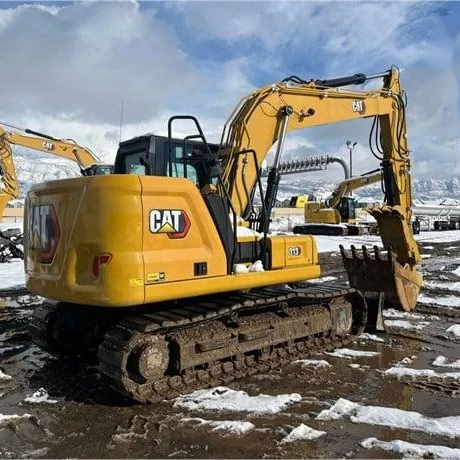 13ton Cat подержанный гусеничный гидравлический экскаватор 313c Подержанный ручной оригинальный 313