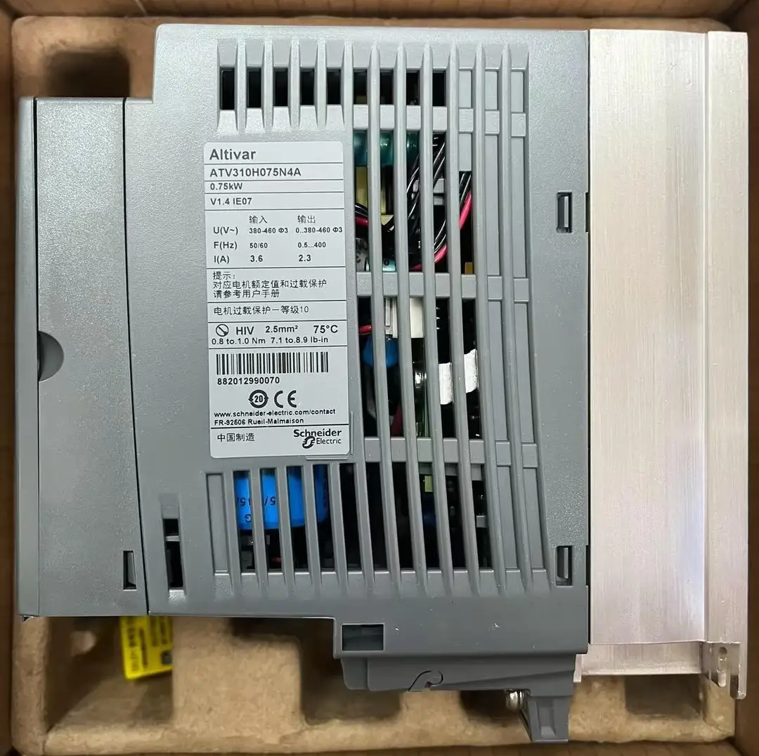 New Original ATV310HU55N4E Schneiders ATV310 Series Frequency Inverter 5.5kw 7.5hp 380V-460V