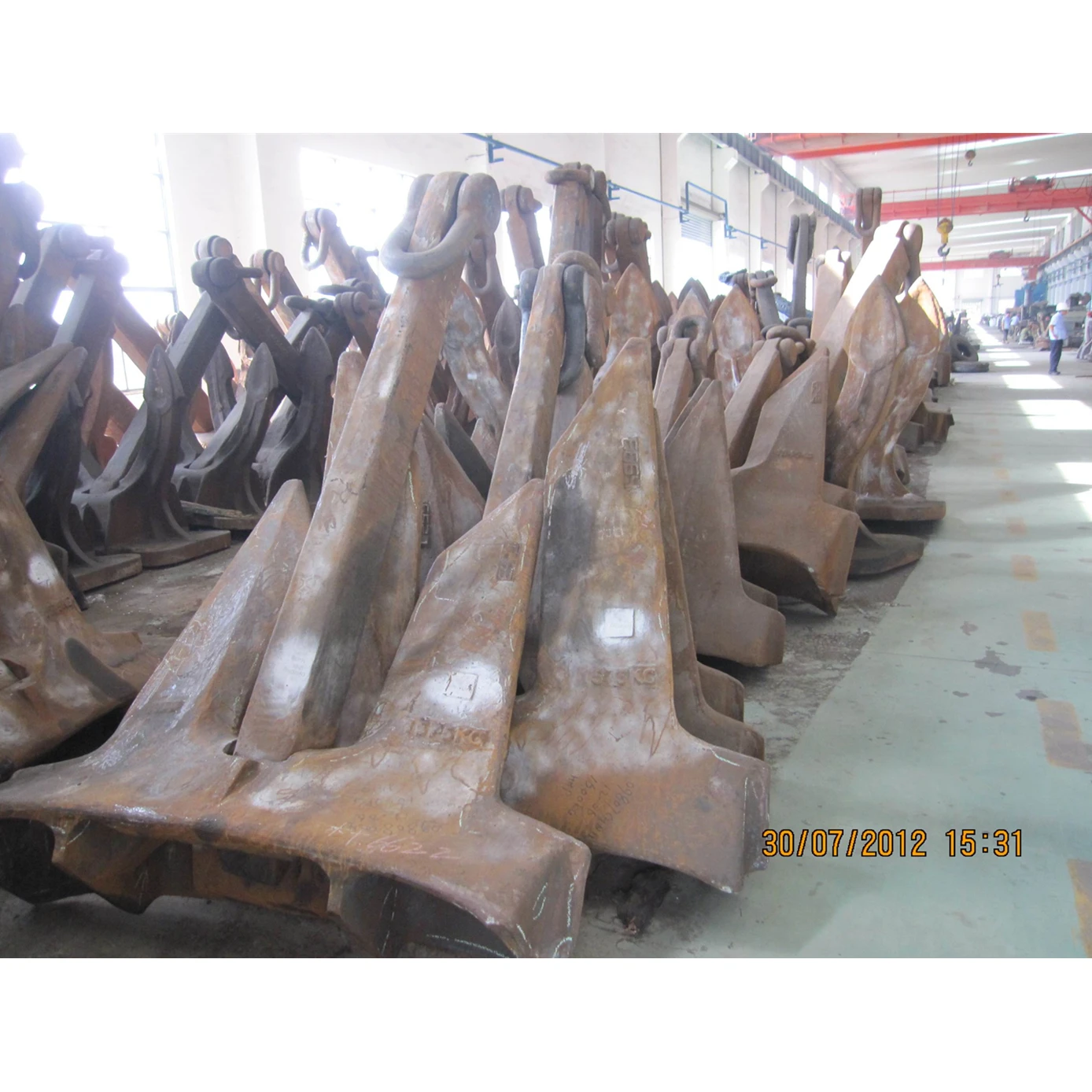 Custom Delta-Style Small Boat Anchor