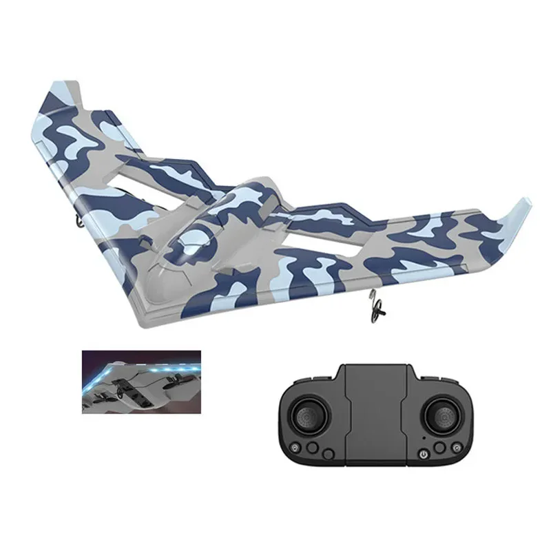 RC aircraft EPP foam toys with lights outdoor toy 2.4G 2.5 channel airplane toy with remote control